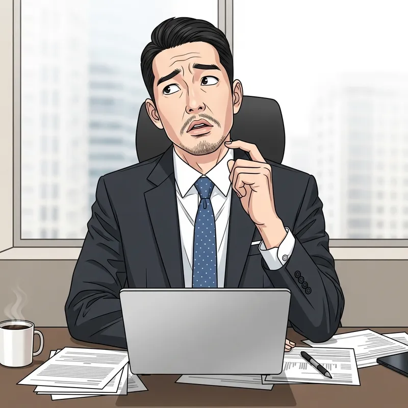 Asian Businessman Professional | Time-Sensitive Inquiry