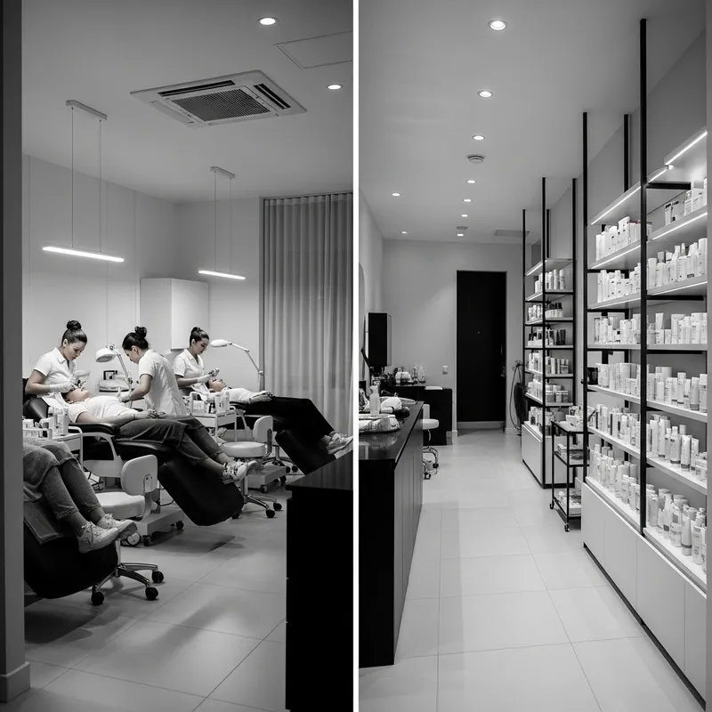 Minimalist Beauty Institute: Serenity & Style