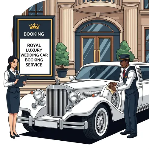 Luxury Royal Wedding Car Booking Service - Exclusive Limousine Rentals