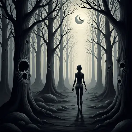 Enchanting Surrealist Landscape | Mysteries of Life's End