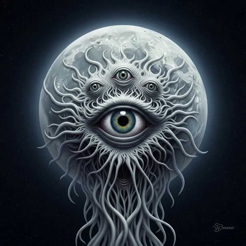 Eldritch Cosmic Deity - Swirling Terror of the Stars