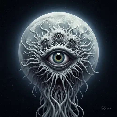 Eldritch Moon Deity - Cosmic Terror and Despair