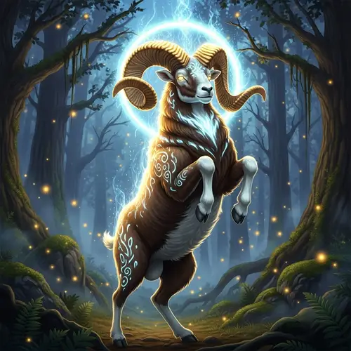 Kord Ram Avatar: Majestic Power in a Mystic Forest