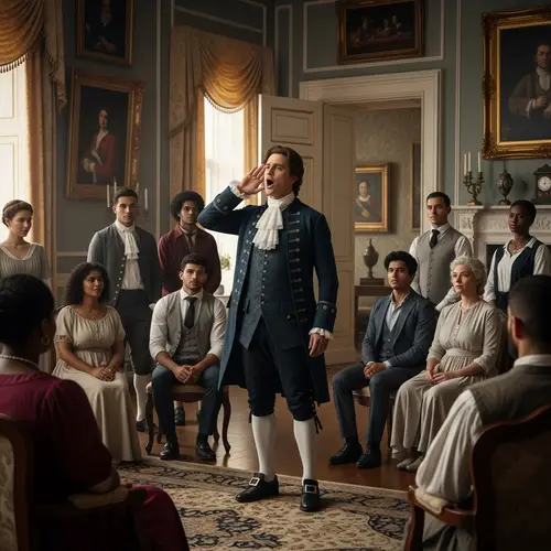 Vintage Room Performance: Cultural Diversity in Historical Musical Scene