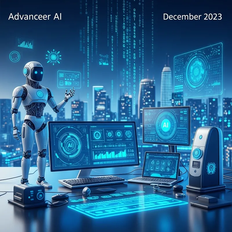 AI Advancements December 2023 | Futuristic Style AI Advancements December 2023 | Futuristic Style