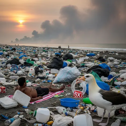 The Tragic Impact of Plastic Pollution on Beaches