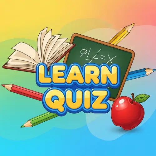 Learn Quiz: Fun Learning Channel Header Design