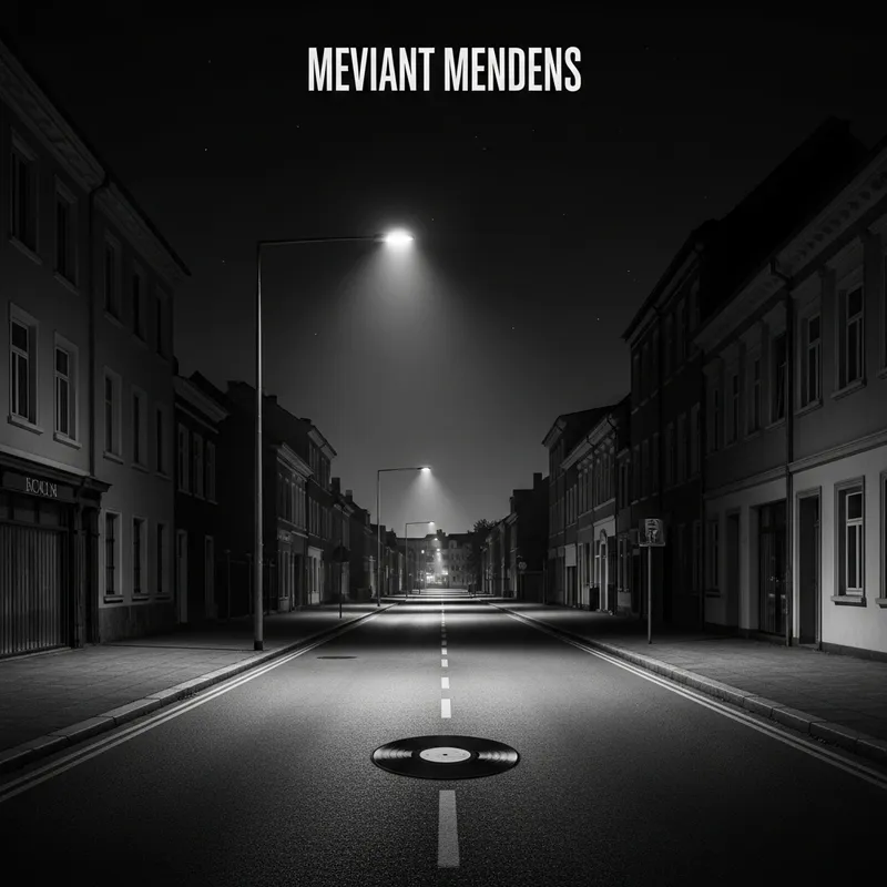 Melancholic Music Album Cover Design