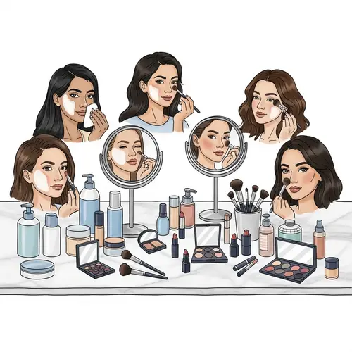 Inclusive Beauty Routine with Skin Care and Makeup | Diverse Cosmetic Application