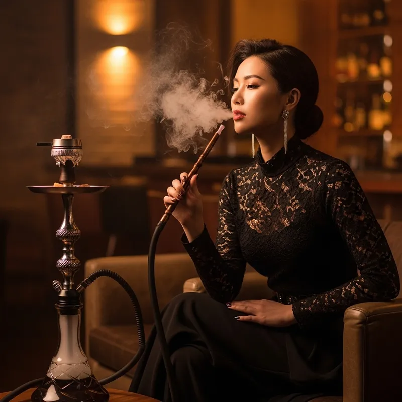 Elegant Hookah Lounge Experience