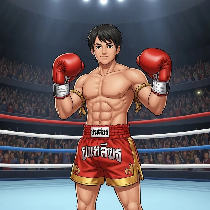 Rodtang Jitmuangnon Cartoon | Muay Thai Champion
