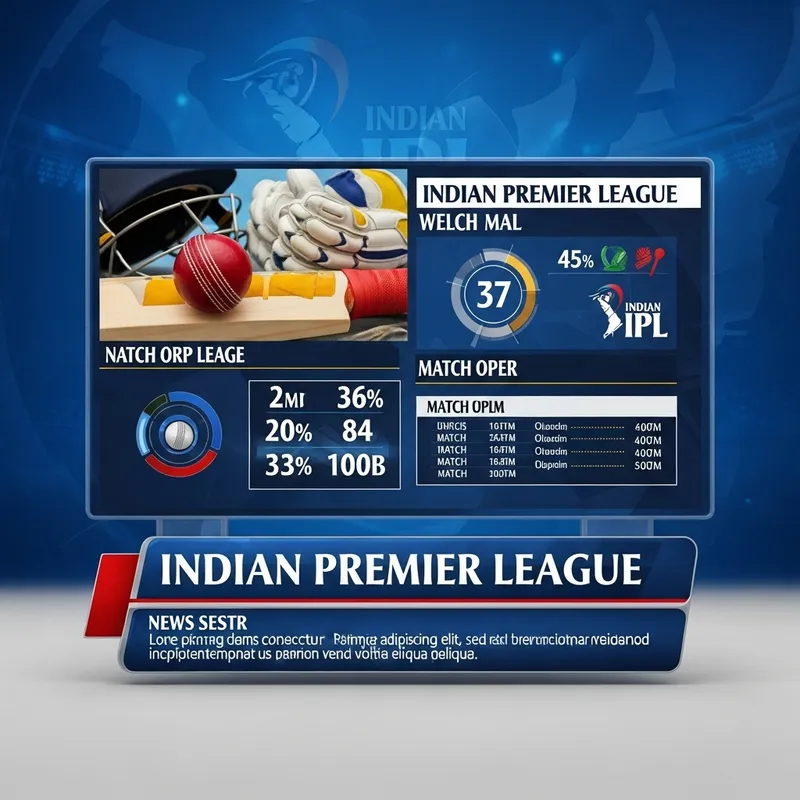IPL News: Thumbnail Topic, Player Stats, Match Schedules