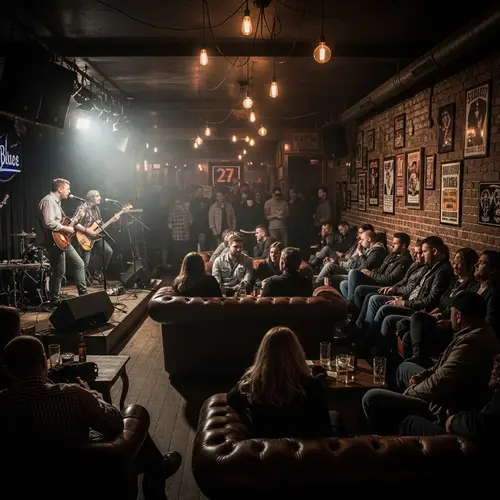 Experience the Melancholic Vibe at Club '27' | Vintage Decor & Blues Music