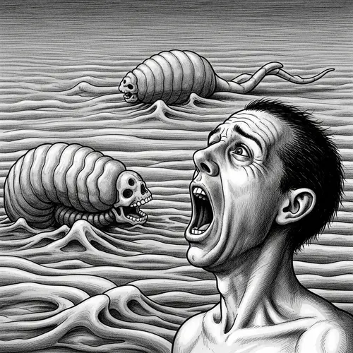 Screaming Man: A Universal Echo of Anguish