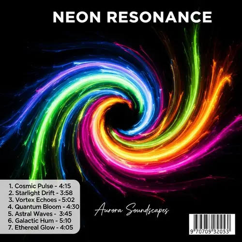 Neon Colors Music Album Cover | Artist Name | Songs List