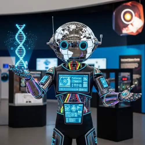 Futuristic Science Centre Mascot | National Innovations