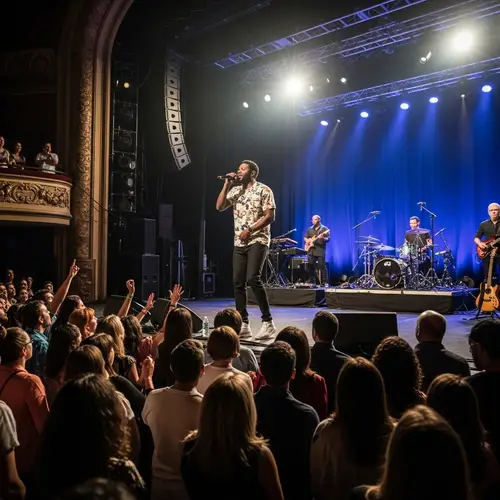 Powerful Performance by a Black Recording Artist