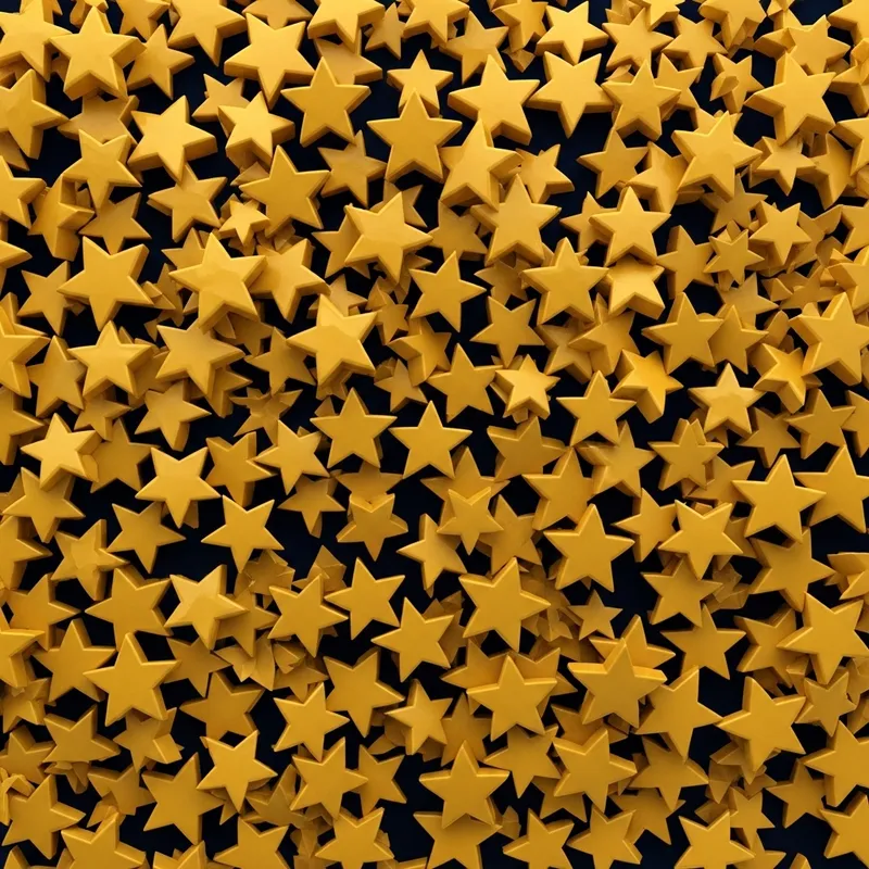 1000 Gold Stars: Perfect 5-Star Reviews