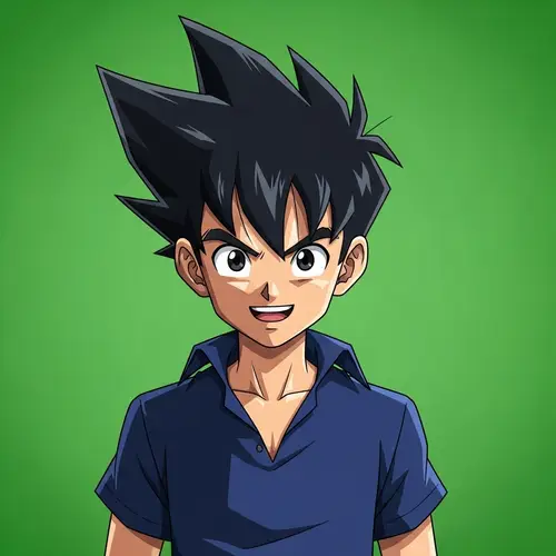 Anime-Style South Asian Boy Avatar Creation