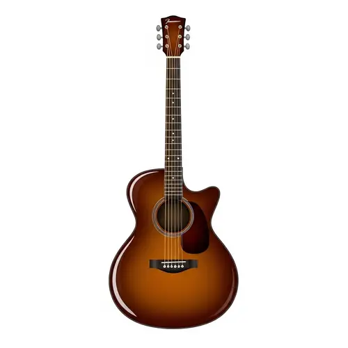 Classic Acoustic Guitar - Elegant Instrument for Musician Worldwide