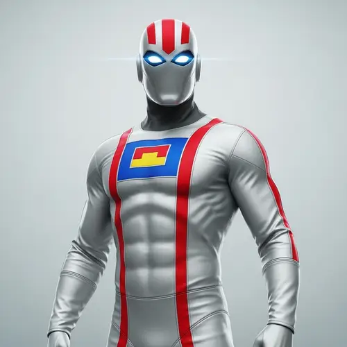 Modern Ultraman Redesign: Futuristic Hero Revamped