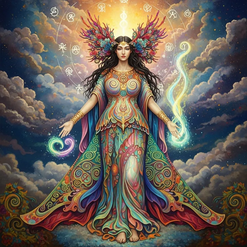 Transformative Goddess Art with Divine Energy