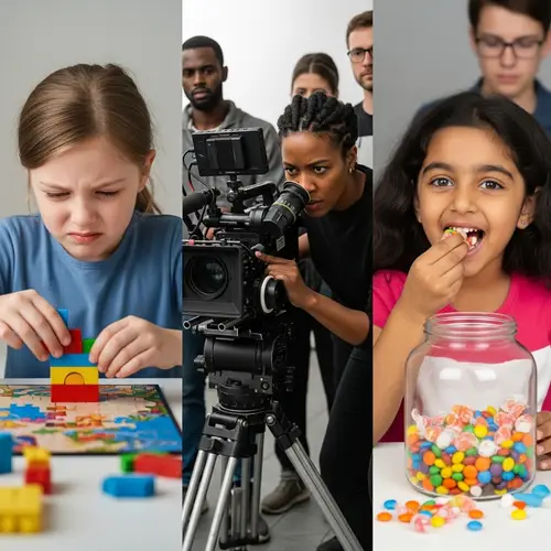 Capturing Intense Emotions: Young Girl, Female Director, and Candy Delight