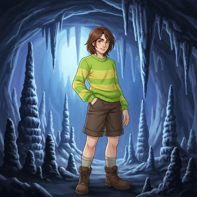 Chara from Undertale: The Determined Explorer