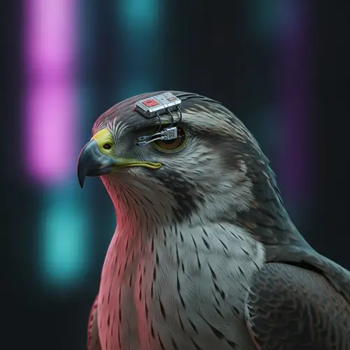 Cybernetic Hawk: The Perfect Embodiment of Cyberpunk Genre