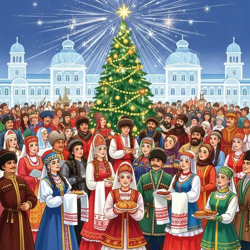 Unity Among Diverse Communities in Russia | Festive Christmas Celebration