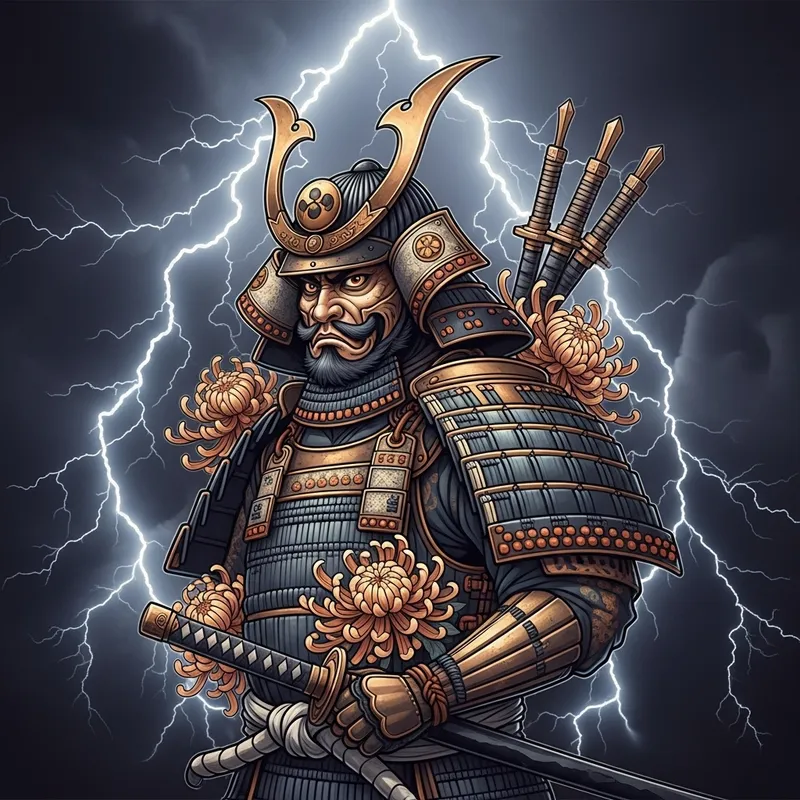 Samurai and Lightning: Power of Japanese Culture and Elemental Might