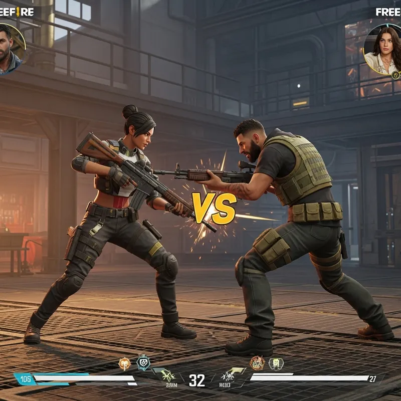 Epic Freefire Showdown: Defeating Ajjubhai in Factory Epic Freefire Showdown: Defeating Ajjubhai in Factory