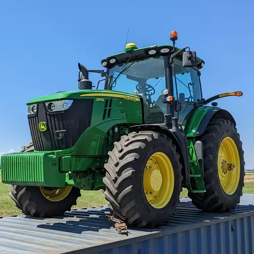 Modern John Deere Agricultural Tractor Import to Ecuador