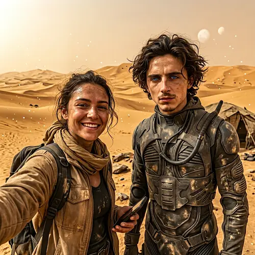 Epic Dune Selfie with Paul Atreides