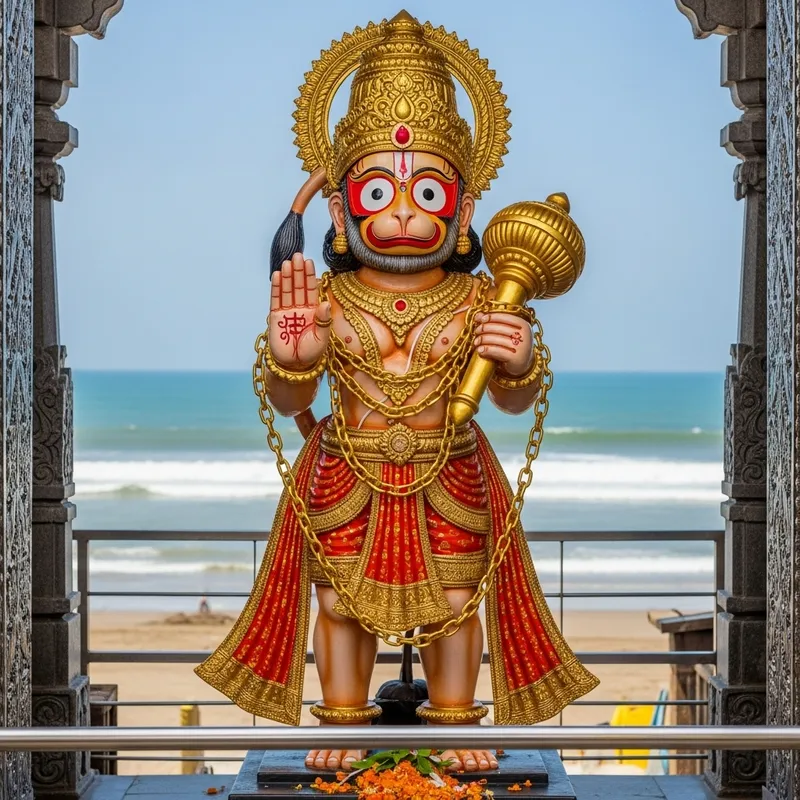 Hanuman Statue at Jagannathpuri Temple: Ancient Tale Revealed Hanuman Statue at Jagannathpuri Temple: Ancient Tale Revealed