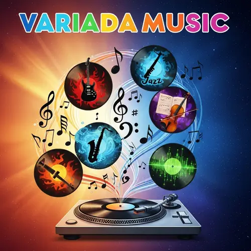 Variada Music Album Cover Design | Music Styles Blend