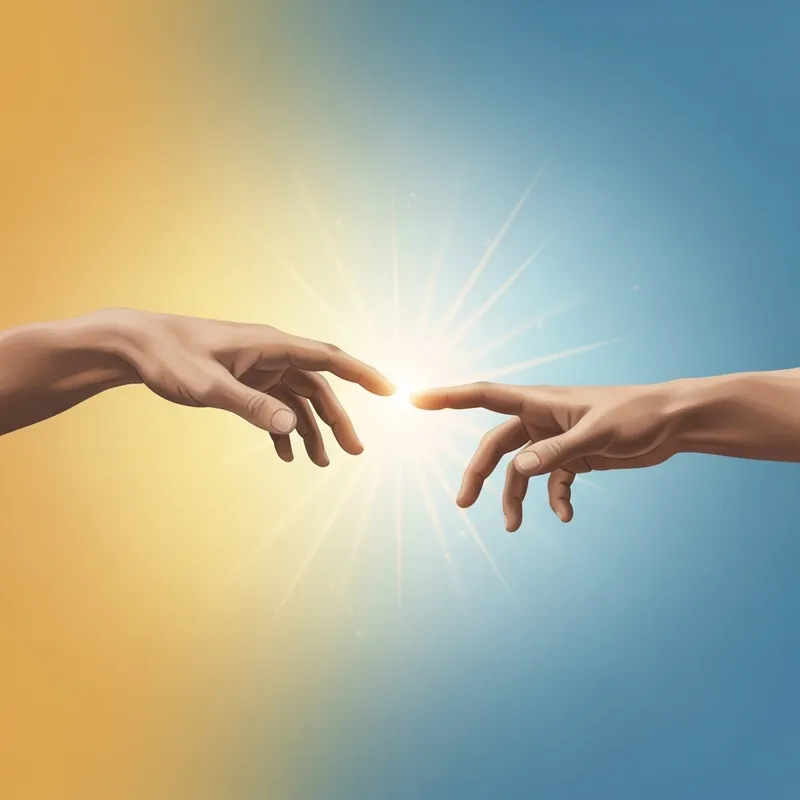 Abstract Concept of Forgiveness Illustration