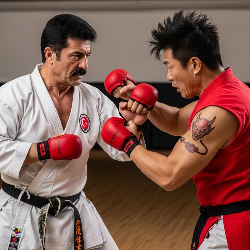 Kazuya Mishima vs. Cüneyt Arkın: Epic Fight Kazuya Mishima vs. Cüneyt Arkın: Epic Fight