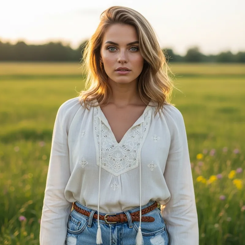 Scandinavian Model in Summer Clothing | Stylish Photoshoot Scandinavian Model in Summer Clothing | Stylish Photoshoot