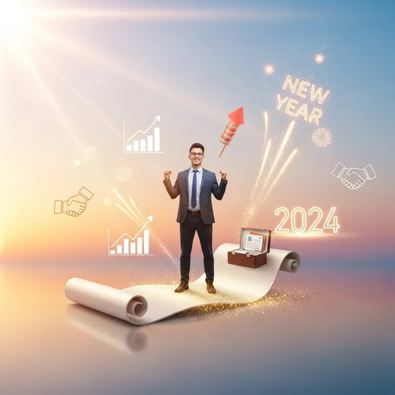 Optimistic Start: New Year's Career Success Optimistic Start: New Year's Career Success