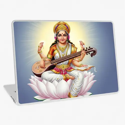 Hindu Goddess Saraswathi: Divine Art and Wisdom | Wallpaper