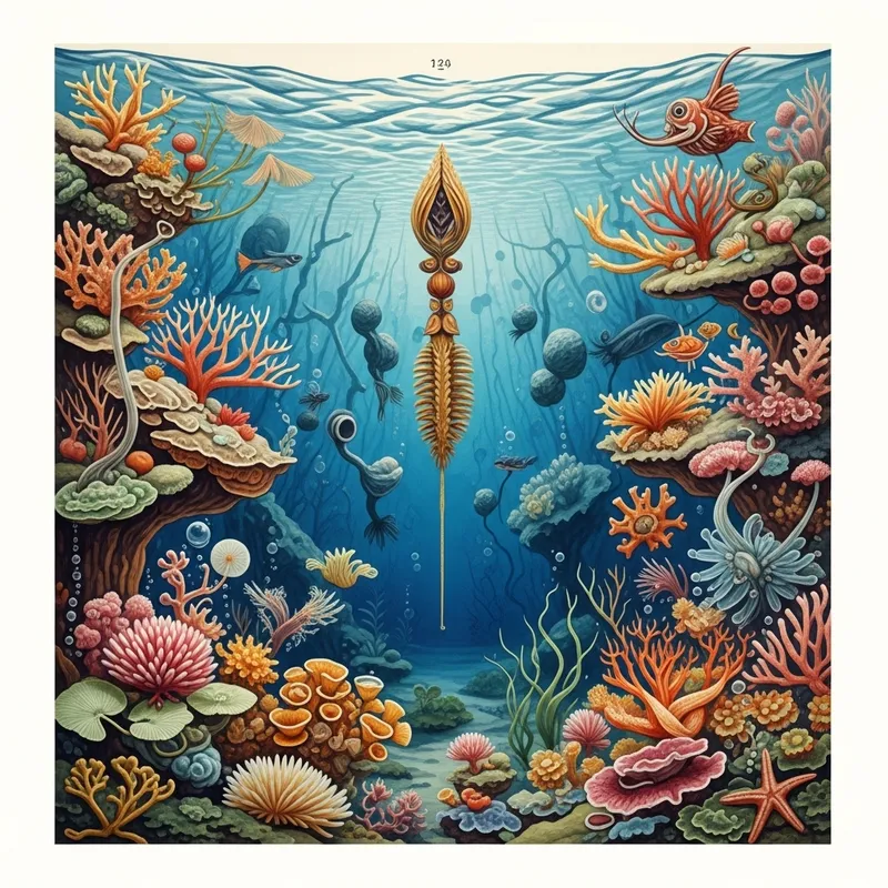 Fantastical Underwater World: Fluidity of Water & Marine Life