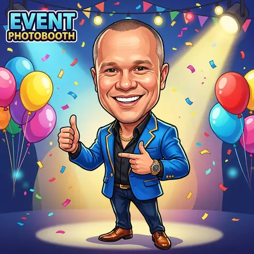 Premium Digital Caricature Portraits for Events