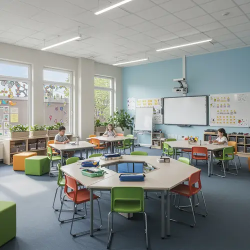 Modern Classroom Interior Design Ideas