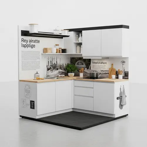Attractive Kitchen Module - Floor Space Information
