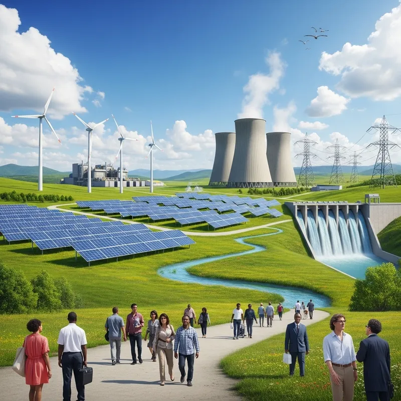 Innovative Hypride Energieparks - Fusion of Sustainability & Tech