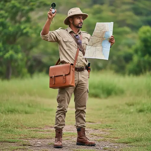 Experienced Hispanic Exploration Officer in Tropical Region