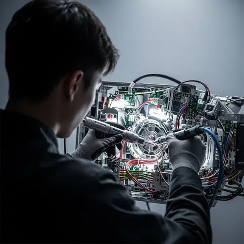 Minimalistic Machinery Repair | Skilled Individual Scene