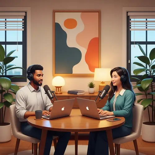 Multicultural Podcast Recording Session | Engaging Conversation