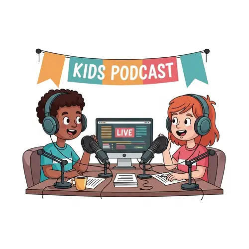 Kids Podcast: Disney-style Children Host Exciting Show